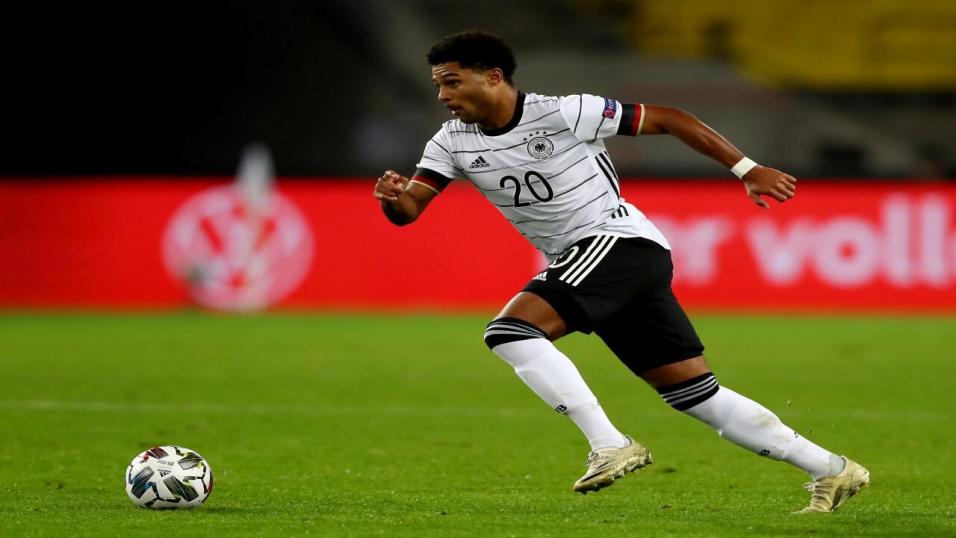 Germany and Bayern forward Serge Gnabry